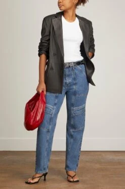 Front Page -All Seasons Style agolde bailey tank in white 1