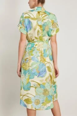 Janis Shirtdress In Blue -All Seasons Style alemais JanisShirtdressinBlue 3