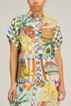 Theo Oversized Shirt In Multi 9 Theo Oversized Shirt In Multi -All Seasons Style alemais TheoOversizedShirtinMulti 2