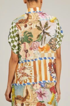 Theo Oversized Shirt In Multi 10 Theo Oversized Shirt In Multi -All Seasons Style alemais TheoOversizedShirtinMulti 3