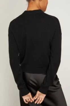 ALLUDE RD Sweater In Black 9 ALLUDE RD Sweater In Black -All Seasons Style allude RDSweaterinBlack 3