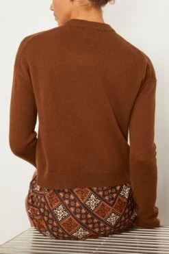 ALLUDE RD Sweater In Brown -All Seasons Style allude RDSweaterinBrown 3