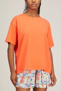 American Vintage Fizvalley T-Shirt In Vintage Scarlet 8 American Vintage Fizvalley T-Shirt In Vintage Scarlet -All Seasons Style american FizvalleyT ShirtinVintageScarlet 2