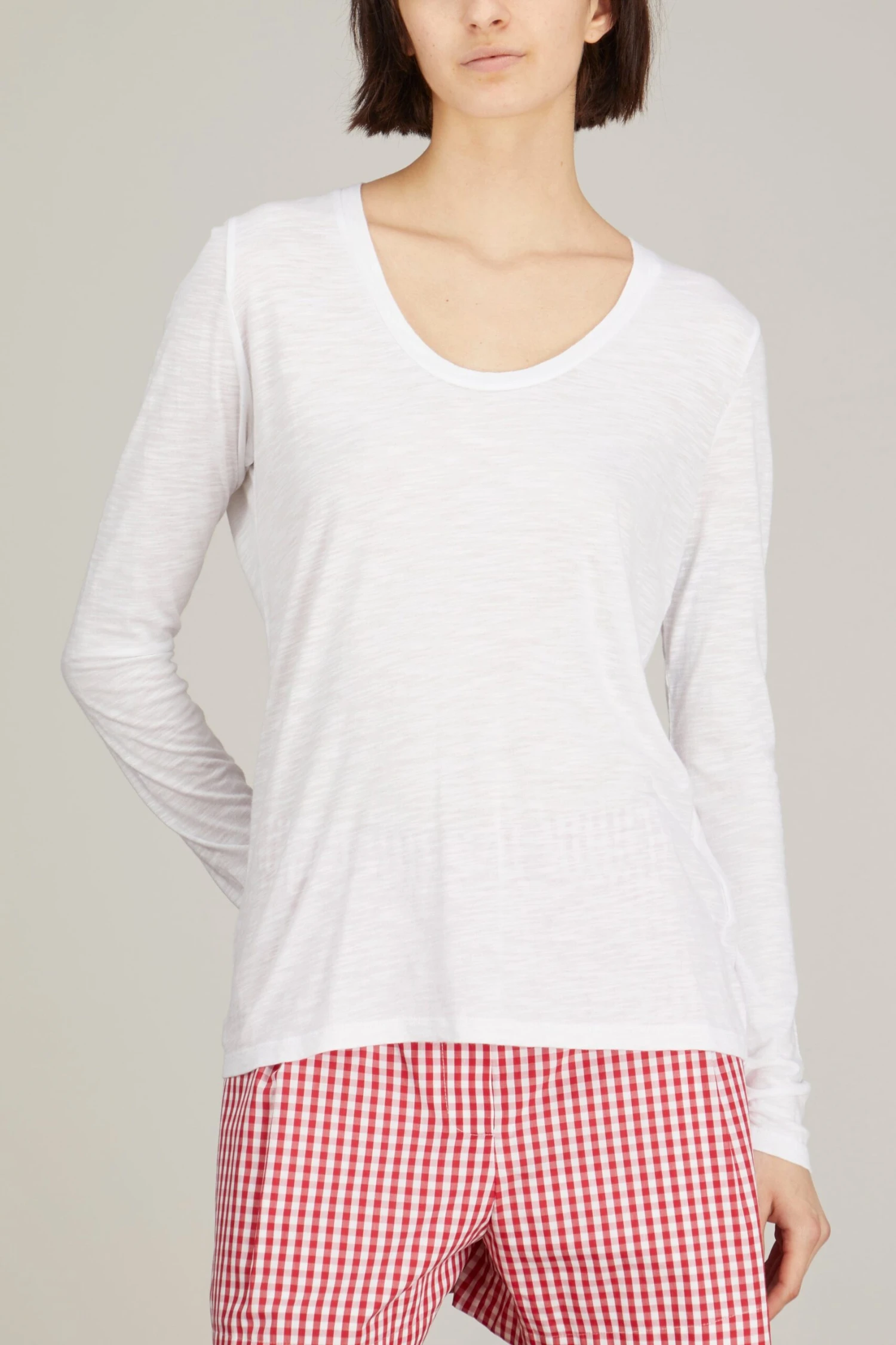 American Vintage Jacksonville Long Sleeve Shirt In Blanc 5 American Vintage Jacksonville Long Sleeve Shirt In Blanc - Image 3