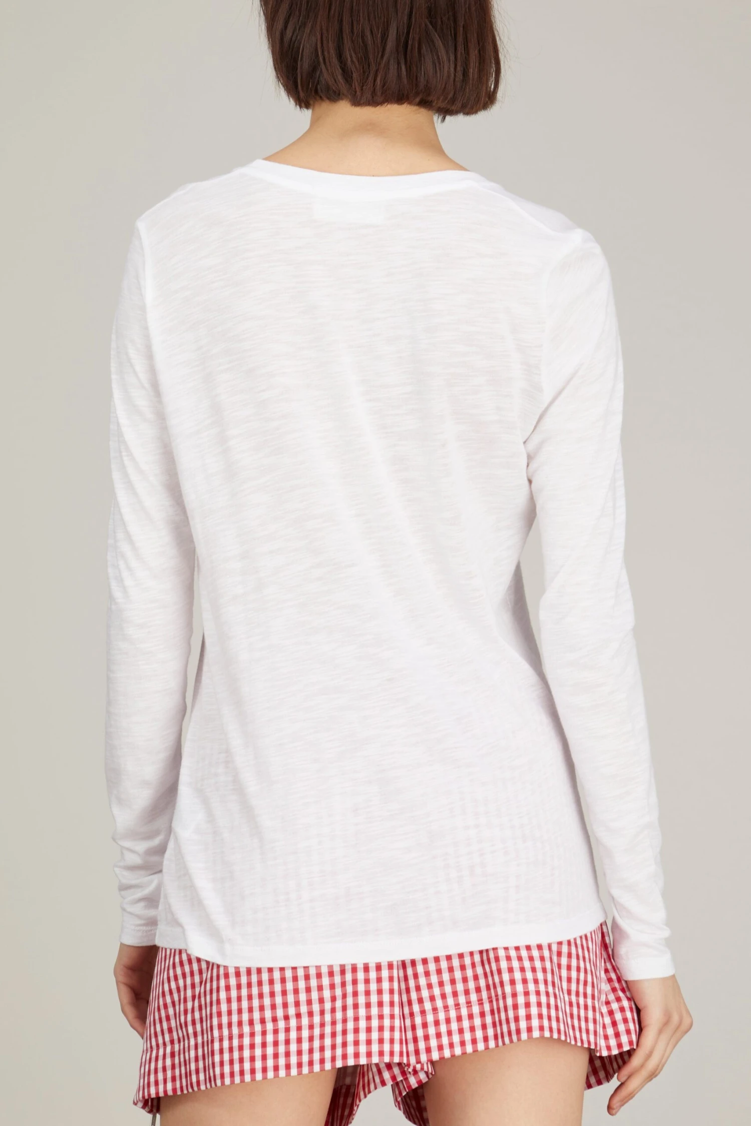 American Vintage Jacksonville Long Sleeve Shirt In Blanc 6 American Vintage Jacksonville Long Sleeve Shirt In Blanc - Image 4