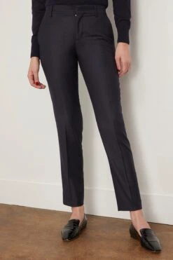 Cigarette Trouser In Night Blue 8 Cigarette Trouser In Night Blue -All Seasons Style ami CigaretteTrouserinNightBlue 2
