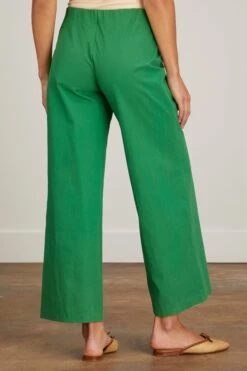 Fallon Pull On Pant In Kelly Green -All Seasons Style ann mashburn fallon pull on pant in kelly green 3