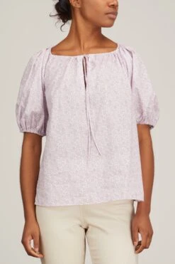 Rosaline Top In Lilac Danjo Coast 9 Rosaline Top In Lilac Danjo Coast -All Seasons Style ann mashburn rosaline top in lilac danjo coast 2