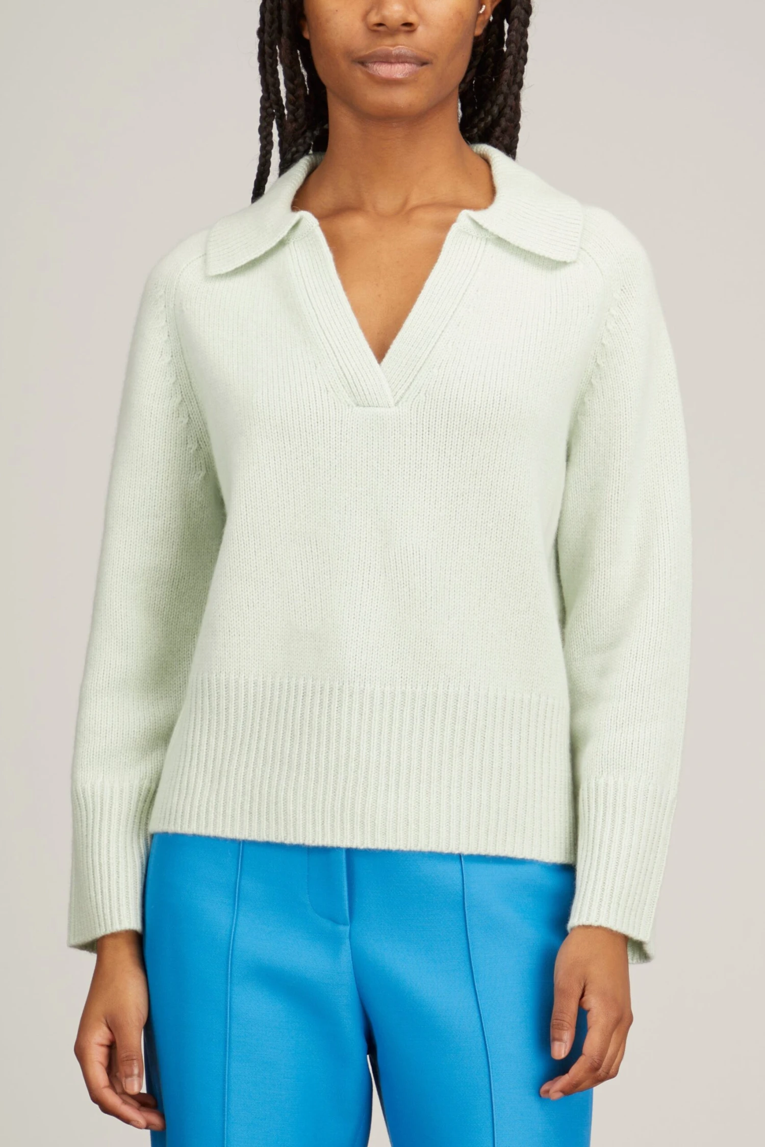 Clifton Gate Jumper In Hint Of Mint 5 Clifton Gate Jumper In Hint Of Mint - Image 3