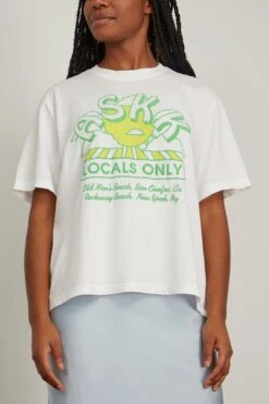 Printed Boy Tee In Sun Print White -All Seasons Style askkny PrintedBoyTeeinSunPrintWhite 2