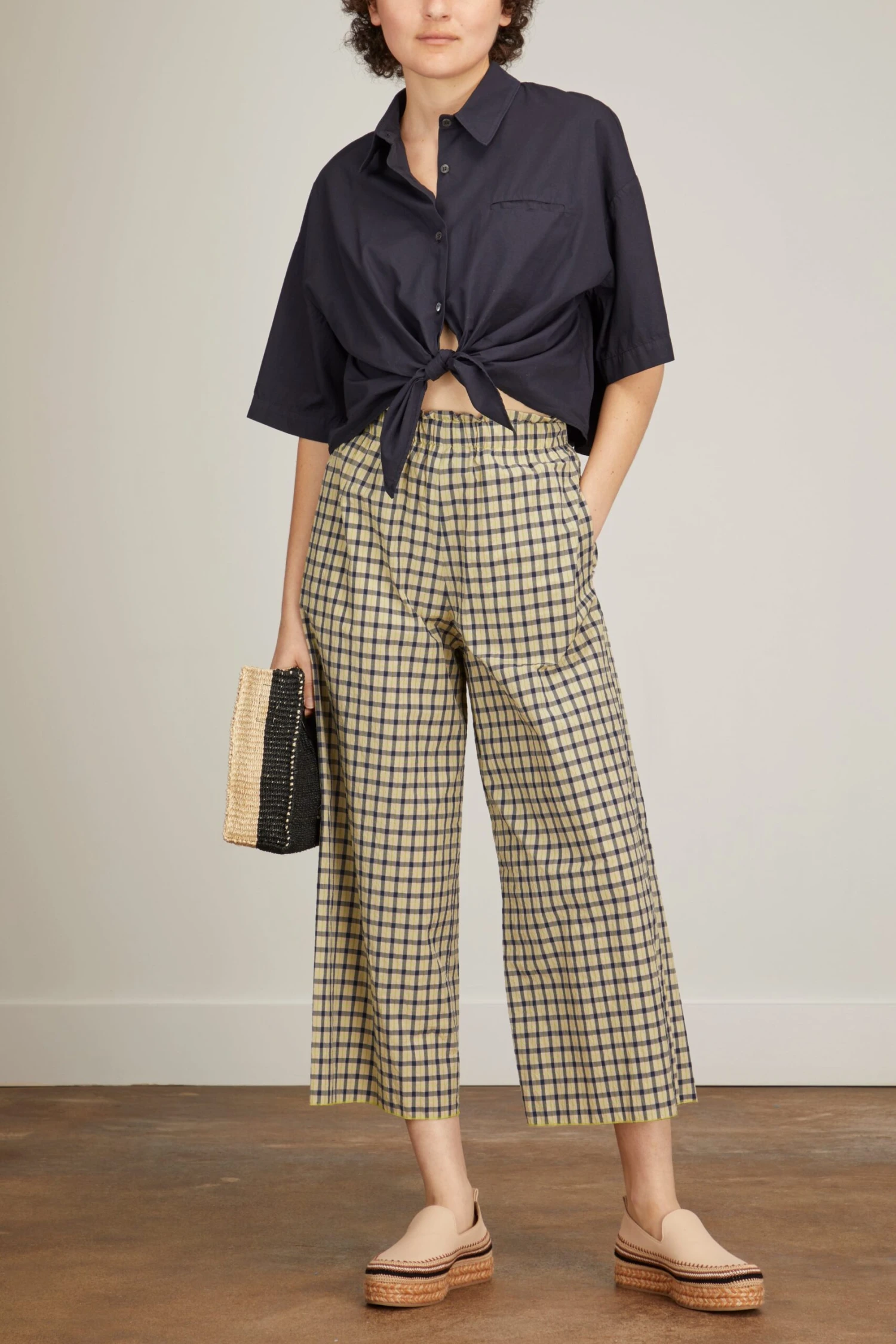 Knot Shirt In Navy 4 Knot Shirt In Navy - Image 2