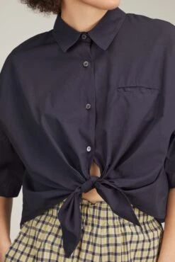 Knot Shirt In Navy 11 Knot Shirt In Navy -All Seasons Style avn KnotShirtinNavy 4 1