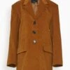 Oversized Blazer In Corduroy Camel 1 Oversized Blazer In Corduroy Camel -All Seasons Style b05eab2ba964fcc11eef991d06c2f876