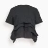 Sacai Suiting Pullover In Black