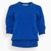 Well Sweater In Primary Blue 1 Well Sweater In Primary Blue -All Seasons Style b2bee24fa211944de9015d4859a96f0a