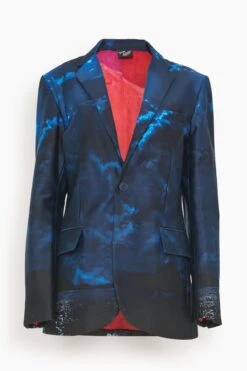 John Jacket In Navy Beach