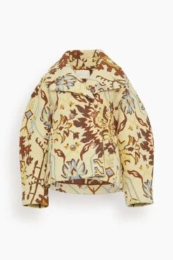 ULLA JOHNSON Dorothea Jacket In Yarrow