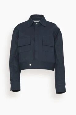 Lorena Jacket In Blu Navy