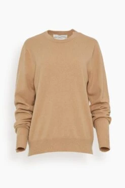 Be Classic Sweater In Camel