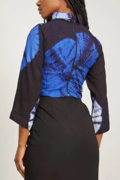 Adedara Top In Blue-Multi 9 Adedara Top In Blue-Multi -All Seasons Style busayo AdedaraTopinBlue Multi 3