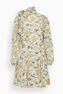 ULLA JOHNSON Lula Dress In Gardenia