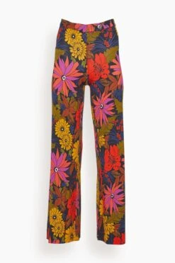 Giudecca Pant In Hibiscus
