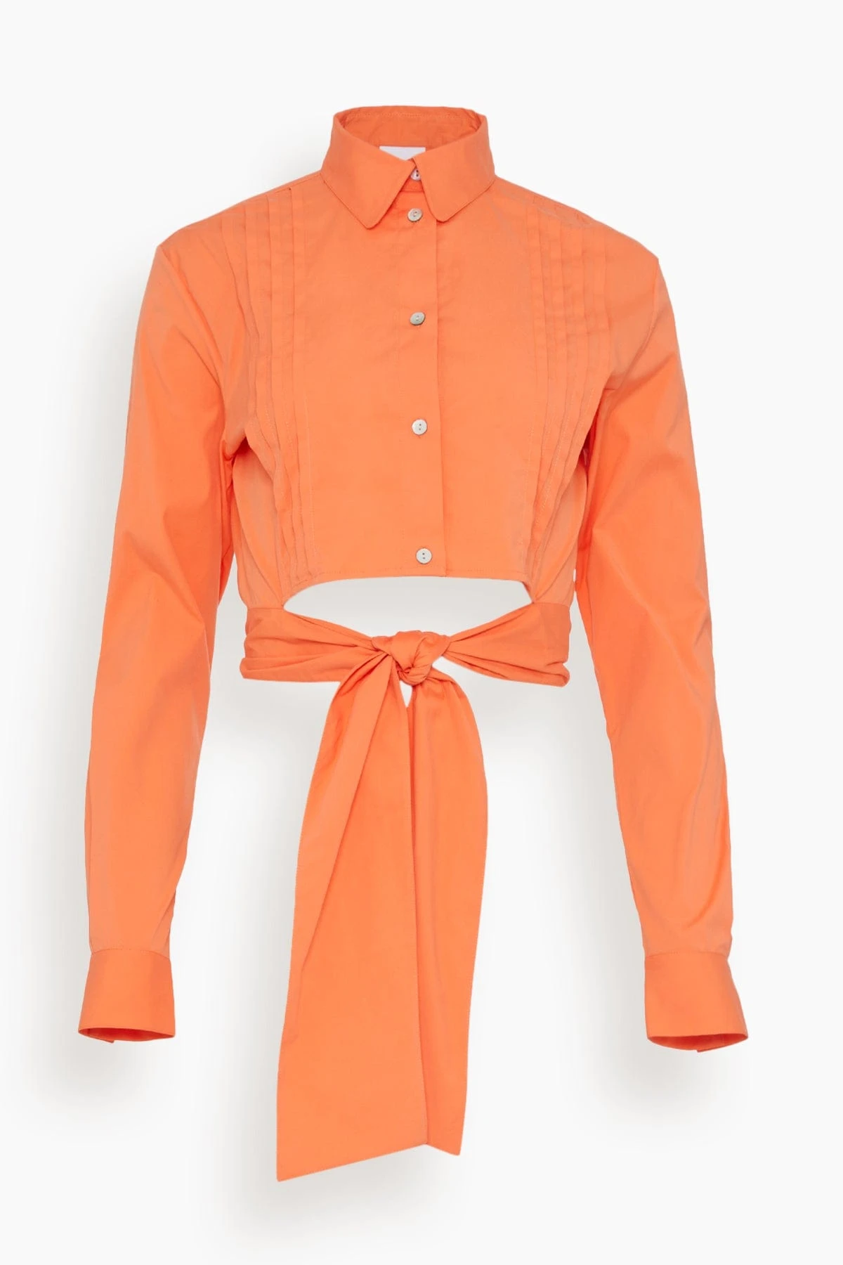 Slim Shirt In Orange 3 Slim Shirt In Orange