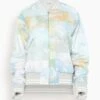 The Silk Bomber Jacket In Under The Water