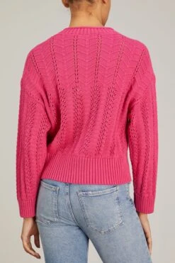 Tasche B Sweater In Carnation 10 Tasche B Sweater In Carnation -All Seasons Style ciao lucia tasche b sweater in carnation 3