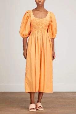 Veneto Dress In Apricot 9 Veneto Dress In Apricot -All Seasons Style ciaolucia VenetoDressinApricot 2