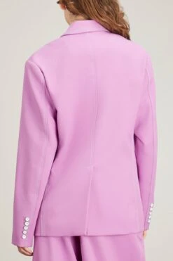 Oversized Unstructured Jacket In Grape 9 Oversized Unstructured Jacket In Grape -All Seasons Style cjr oversized unstructured jacket in grape 3