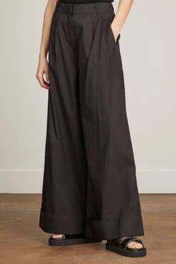 Cuffed Pant In Black 9 Cuffed Pant In Black -All Seasons Style co cuffed pant in black 2