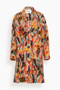 Sharon Coat In Orange