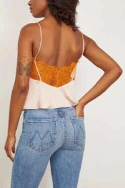 Lacy Camisole In Dusty Rose -All Seasons Style dannijo LacyCamisoleinDustyRose 3