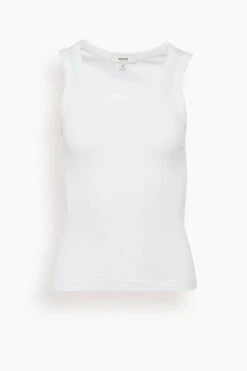Front Page 54 AGOLDE Poppy Tank Top In White