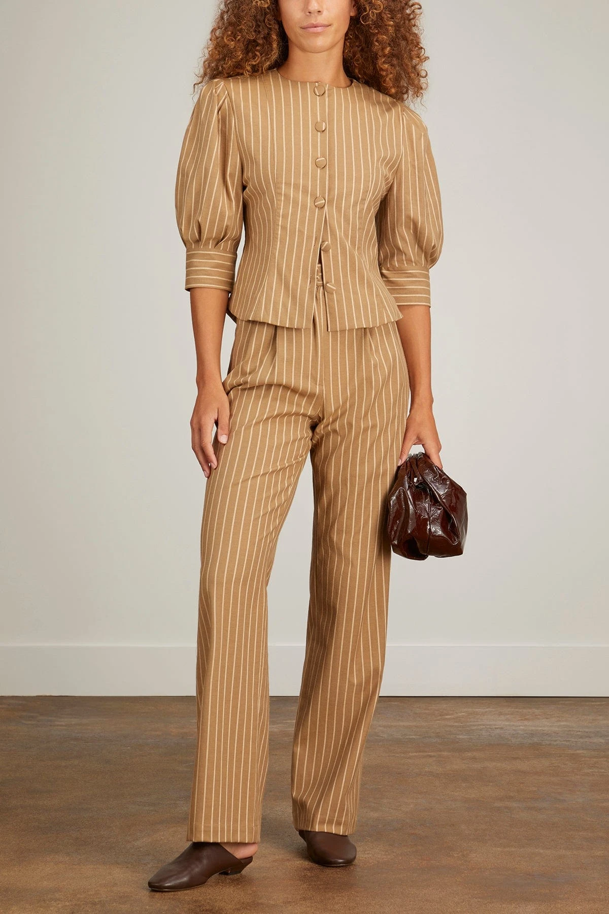 Jasper Shirt In Warm Sand 4 Jasper Shirt In Warm Sand - Image 2