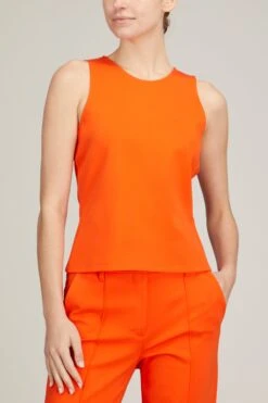 DOROTHEE SCHUMACHER Emotional Essence II Top In Spiced Orange -All Seasons Style dorothee EmotionalEssenceIITopinSpicedOrange 2