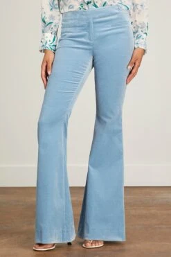 DOROTHEE SCHUMACHER Elegance Softness Pant In Shaded Blue -All Seasons Style dorothee schumacher elegance softness pant in shaded blue 2