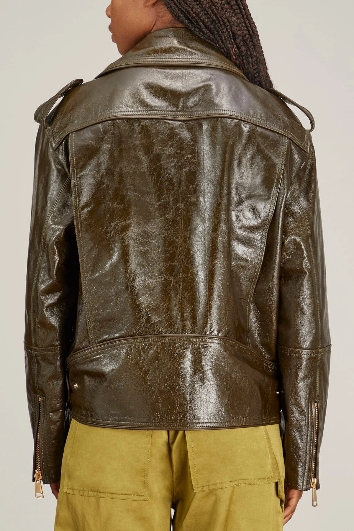 DOROTHEE SCHUMACHER Sleek Statement Jacket In Dark Green 6 DOROTHEE SCHUMACHER Sleek Statement Jacket In Dark Green - Image 4