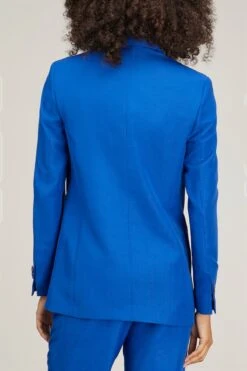 DOROTHEE SCHUMACHER Summer Cruise Jacket In Royal Blue 9 DOROTHEE SCHUMACHER Summer Cruise Jacket In Royal Blue -All Seasons Style dorothee schumacher summer cruise jacket in royal blue 3