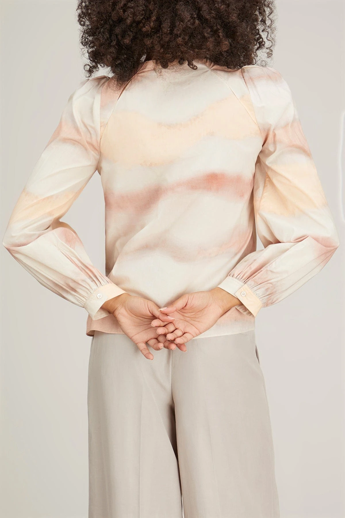 DOROTHEE SCHUMACHER Sunny Dunes Blouse In Pastel Waves 6 DOROTHEE SCHUMACHER Sunny Dunes Blouse In Pastel Waves - Image 4