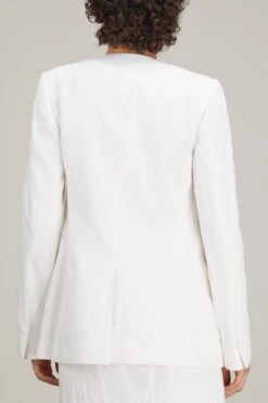Dries Van Noten Bela Jewel Jacket In White 9 Dries Van Noten Bela Jewel Jacket In White -All Seasons Style dries BelaJewelJacketinWhite 3
