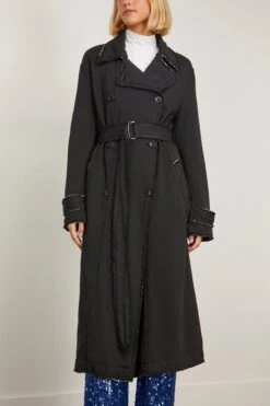 Dries Van Noten Hanas Coat In Black -All Seasons Style dries HanasCoatinBlack 2