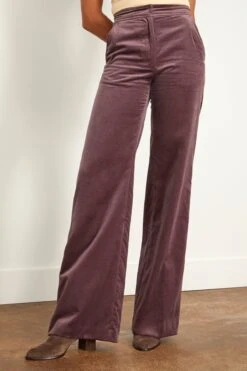 Dries Van Noten Pantery Pants In Amethyst -All Seasons Style dries PanteryPantsinAmethyst 2