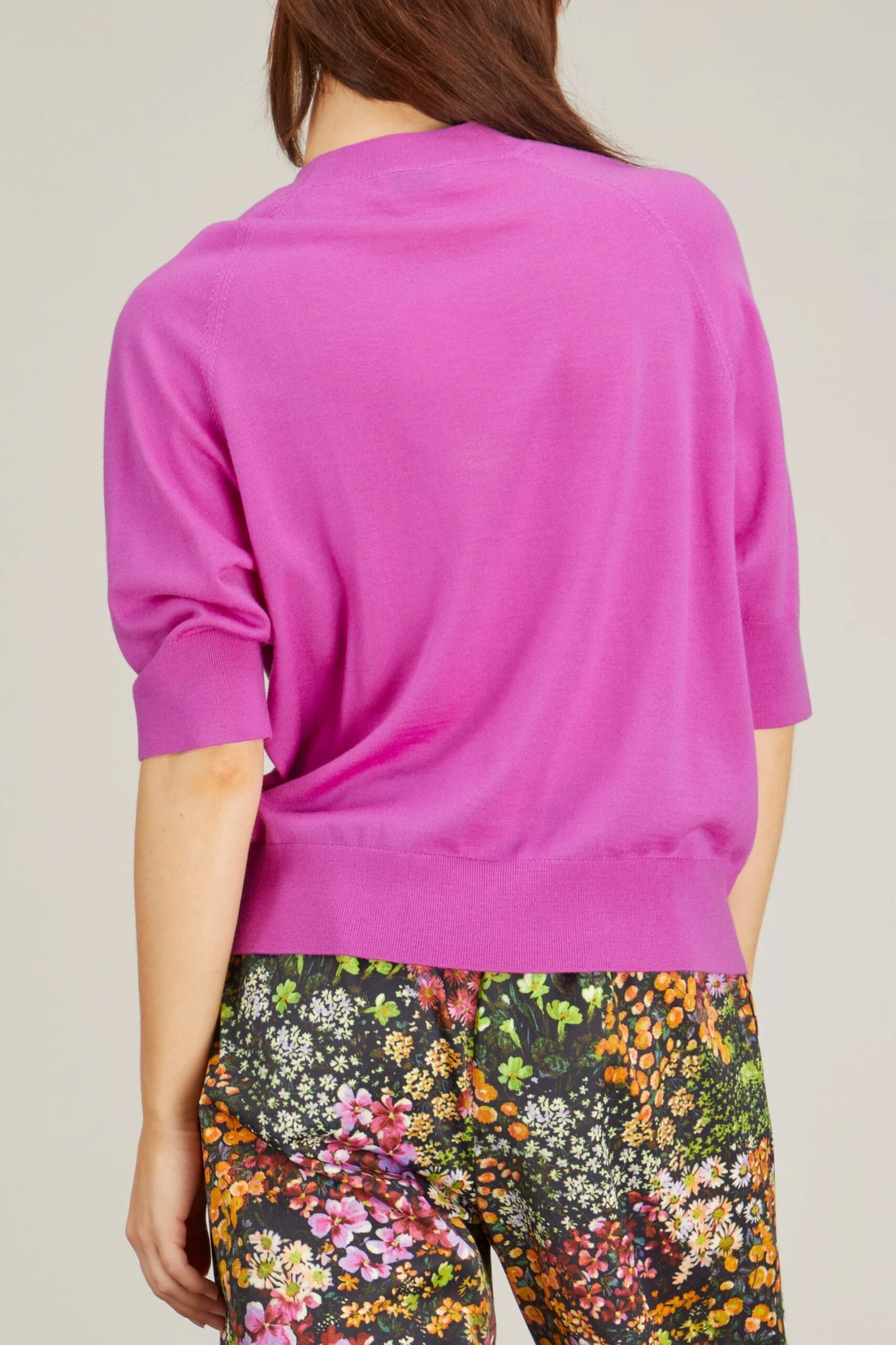 Dries Van Noten Tulla Sweater In Fuchsia 6 Dries Van Noten Tulla Sweater In Fuchsia - Image 4