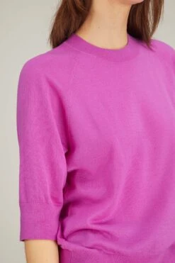 Dries Van Noten Tulla Sweater In Fuchsia 11 Dries Van Noten Tulla Sweater In Fuchsia -All Seasons Style dries TullaSweaterinFuchsia 4 1
