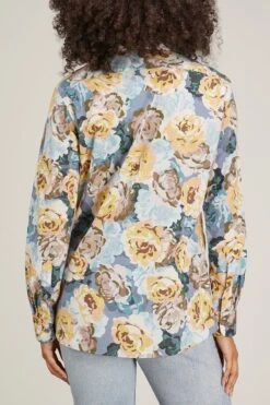 Dries Van Noten Clavelly Shirt In Mauve -All Seasons Style dries clavelly shirt in mauve 3