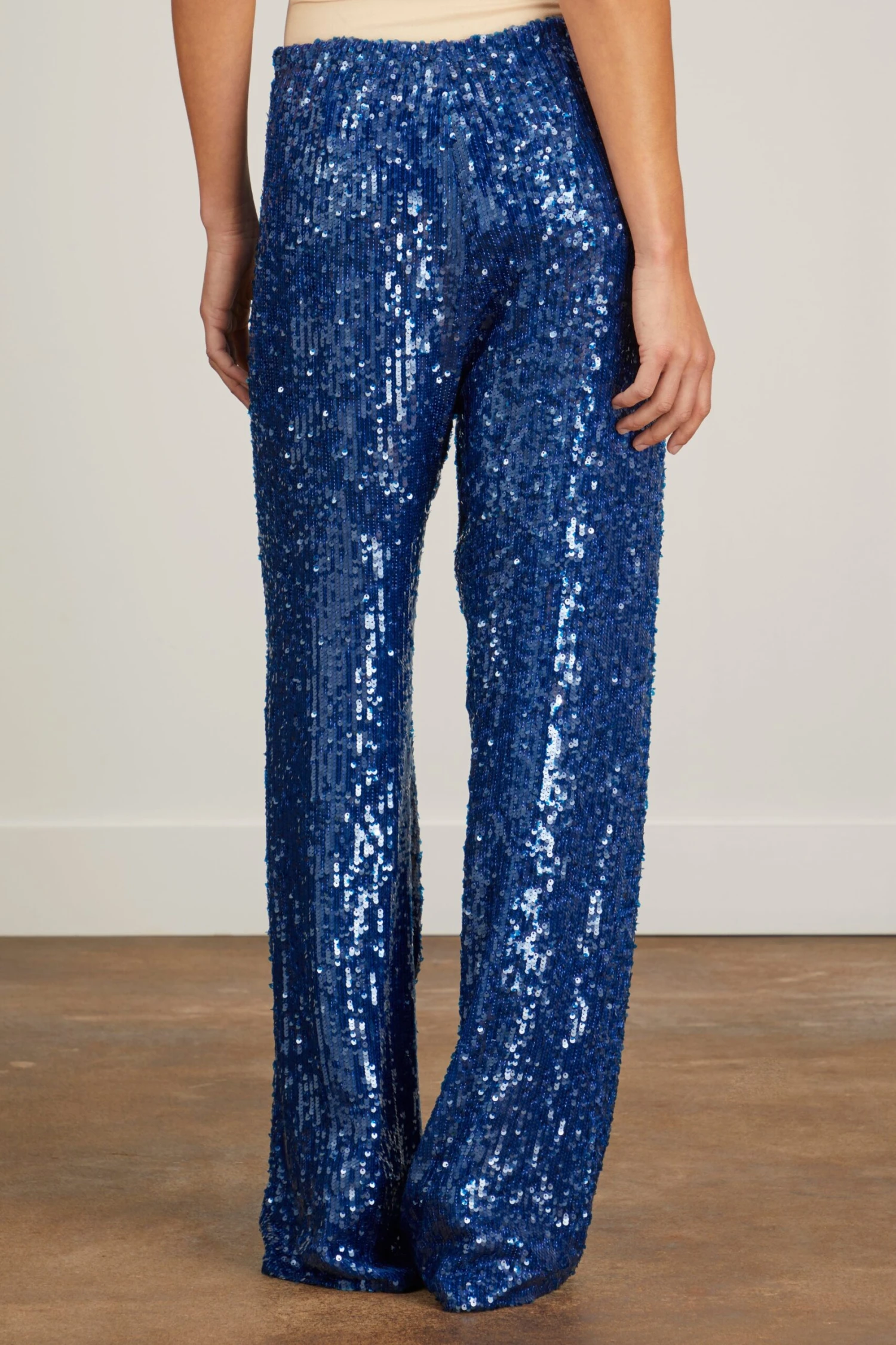 Dries Van Noten Puvis Long Embroidered Pant In Blue 6 Dries Van Noten Puvis Long Embroidered Pant In Blue - Image 4