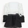 Sacai Wool Melton Mix Cotton Poplin Dress In Off White X Black 1 Sacai Wool Melton Mix Cotton Poplin Dress In Off White X Black -All Seasons Style e252b64ad3f68fc52e2a0626a05eb8d2