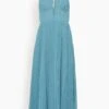 Carli Plisse Halter Midi Dress In Celeste Blue 1 Carli Plisse Halter Midi Dress In Celeste Blue -All Seasons Style e288cd4bf1205bf2bc9fe4f157fd3cf8